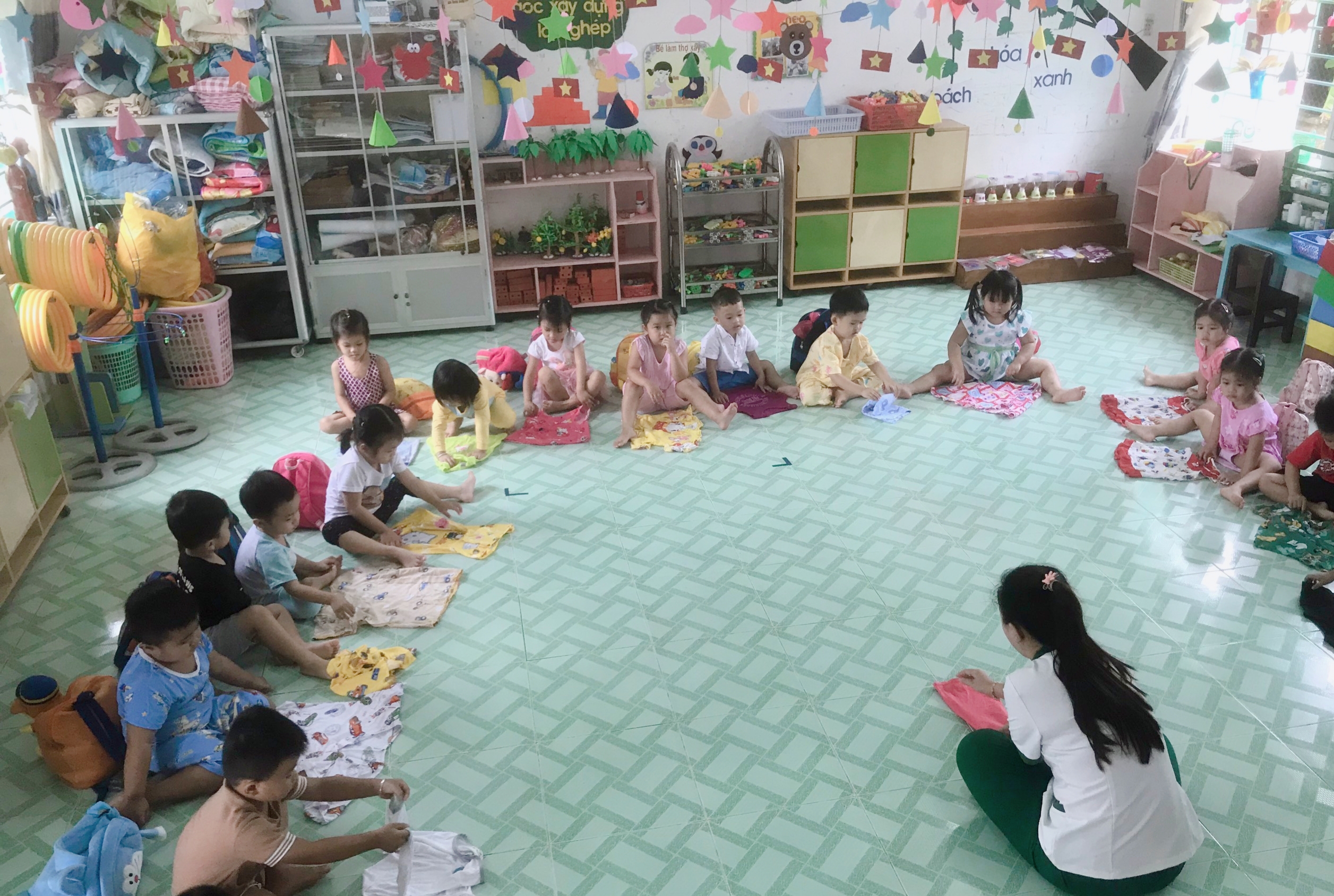 Hoạt động học của lớp Mầm năm học 2022 - 2023